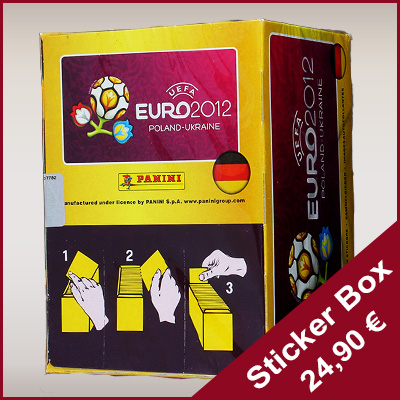 Euro 2012 Panini Box