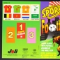 Preview: USA 94 Sport Football Joli Sticker Folder - Kaugummi Bilder