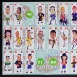 Preview: USA 94 Crazy Football Dunkin Sticker Folder - Kaugummi Bilder