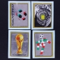 Preview: Italia 90 Panini Wappen komplett - ausgeschnitten