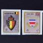 Preview: Italia 90 Panini 30 stickers badges complete - cut out