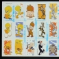 Preview: Looney Tunes dunkin Sticker Folder - Kaugummi Bilder