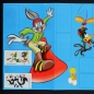 Preview: Looney Tunes dunkin Sticker Folder - Kaugummi Bilder