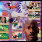 Preview: Space Jam Upper Deck Sticker Album teilgefüllt - I