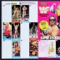 Preview: WWF Wrestling dunkin Sticker Folder - Kaugummi Bilder