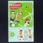 Preview: Crazy Football 1998 Dunkin Sticker Folder - Kaugummi Bilder