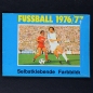 Preview: Fußball 1976 Bergmann Sticker Tüte