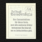 Preview: Thomas Berthold Panini Sticker No. 216 - Fußball 97-98 Endphase