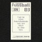 Preview: Friedhelm Funkel Panini Sticker Nr. 226 - Fußball 83