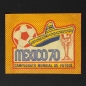 Preview: Mexico 70 Panini sticker bag variant sombrero blue