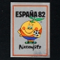 Preview: Espana 82 No. 3 Panini sticker Naranjito badge
