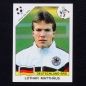 Preview: USA 94 Nr. J Panini Sticker Lothar Matthäus - braun