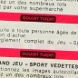 Preview: Sport Vedettes 1974 Panini Sticker Tüte - Goulet Turpin Version