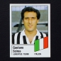 Preview: Gaetano Scirea Panini Sticker No. 385 - Fußball 87