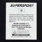 Preview: Giuseppe Bergomi Panini Sticker No. 92 - Super Sport 1988