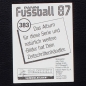 Preview: Michael Laudrup Panini Sticker Nr. 383 - Fußball 87