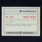 Preview: Bruno Pezzey Americana Card No. 127 - Bundesliga Nationalelf 1978