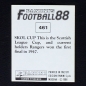 Preview: Skol Cup Panini Sticker No. 461 - Football 88