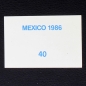 Preview: Italia Team Flash Sticker No. 40 - Mexico 86