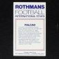 Preview: Falcao Rothmans Card - Football International Stars 1984