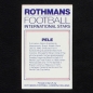 Preview: Pele Rothmans Card - Football International Stars 1984