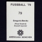 Preview: Gregorio Benito Americana Sticker No. 79 - Fußball 79