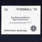 Preview: Ajax Amsterdam Team Johan Cruyff Americana Sticker No. 10 - Fußball 79