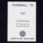 Preview: J.A. De la Cruz Americana Sticker No. 141 - Fußball 79