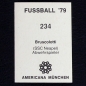 Preview: Bruscolotti Americana Sticker No. 234 - Fußball 79