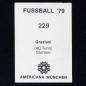 Preview: Graziani Americana Sticker No. 229 - Fußball 79