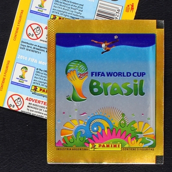 Brasil 2014 Panini Sticker Tüte - Argentina Version