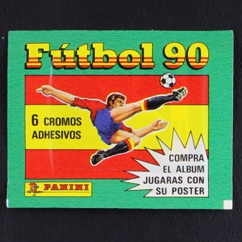 Futbol 90 Panini Spanien Sticker Tüte