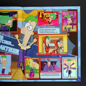 Phineas und Ferb Panini Sticker Album