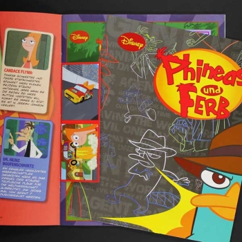 Phineas und Ferb Panini Sticker Album