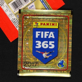 FIFA 365 2017 Panini sticker bag Mexico variant