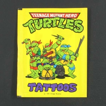 Turtles Tattoos Euroflash Sticker