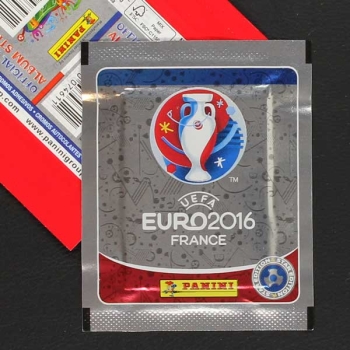 Euro 2016 Panini Sticker Tüte swiss Variante