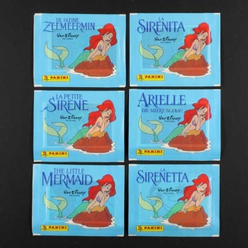 Arielle 1998 Panini 6 Sticker Tüten Varianten