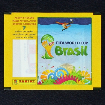 Brasil 2014 Panini Tüte - US ohne Barcode