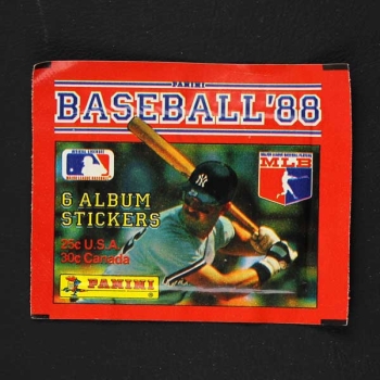 Baseball 1988 Panini Sticker Tüte