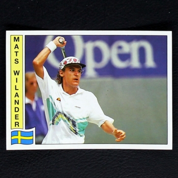 Mats Wilander Panini Sticker Nr. 153 - Tennis