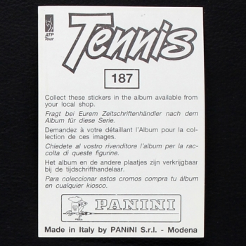 Pete Sampras Panini Sticker Nr. 187 - Tennis