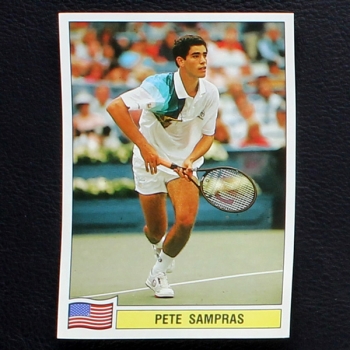 Pete Sampras Panini Sticker No. 135  - Tennis