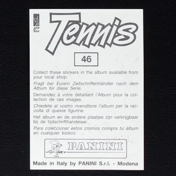 Boris Becker Panini Sticker Nr. 46 - Tennis