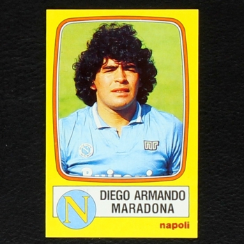Diego Armando Maradona Panini Sticker No. 176 - Calciatori 1985