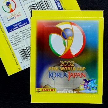 Korea Japan 2002 Panini Sticker Tüte Europa Variante