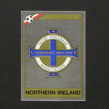 Northern Ireland Panini Sticker Mexico 86