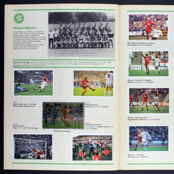 Bundesliga 1984 Bergmann sticker album complete