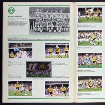 Bundesliga 1984 Bergmann sticker album complete