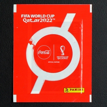 Qatar 2022 Panini Sticker Tüte - Asien Coca Cola Version